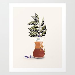 Coffee Plant Art Print