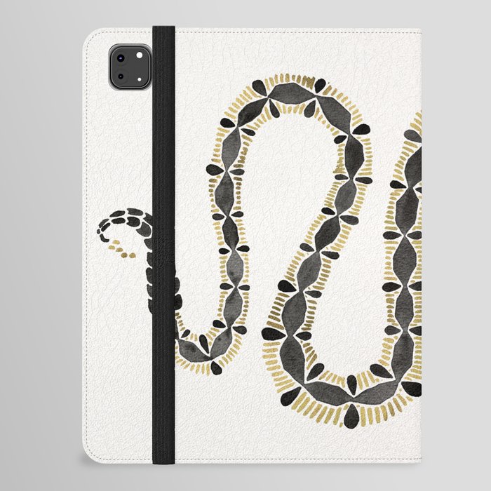 Serpent – Black & Gold iPad Folio Case