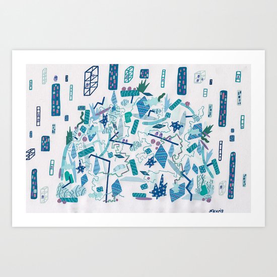 Transparent Age, Something Wild Art Print