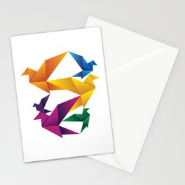 Folded Flight Stationery Cards