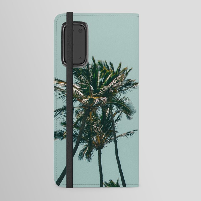 Niu Ololani Coconut Hawaii Tropical Palm Trees Android Wallet Case