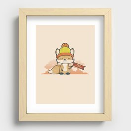 Pretty Cunning Recessed Framed Print