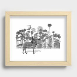 Thrill of the Chase Recessed Framed Print