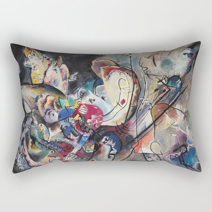 Wassily Kandinsky | Abstract art Rectangular Pillow