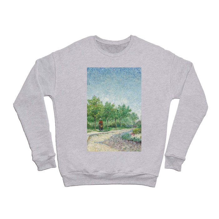Landscape by Vincent van Gogh Crewneck Sweatshirt