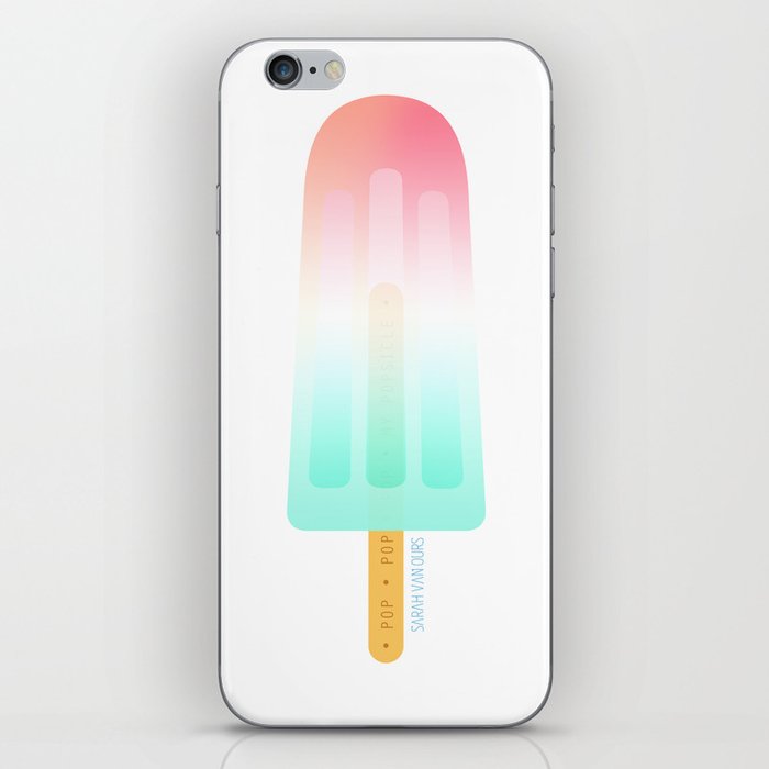 Pop, pop, pop my popsicle by Sarah van Ours / SarahvanOurs iPhone Skin