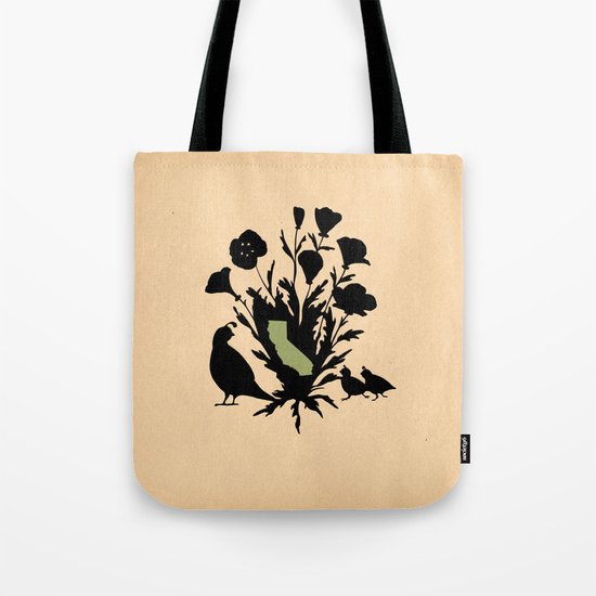 California - State Papercut Print Tote Bag by Bean Cutter | Society6