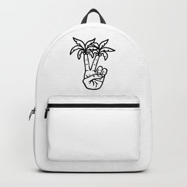 Peace Palms Backpack