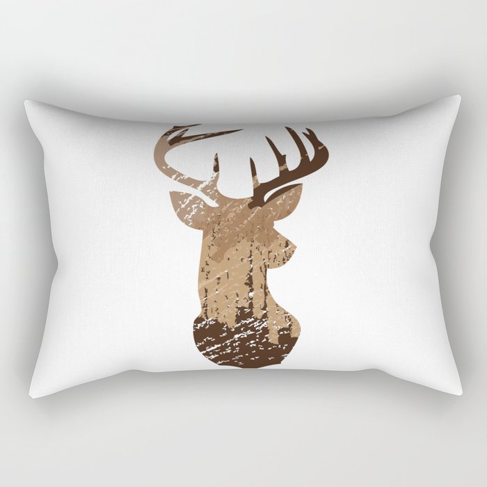 Brownish deer Rectangular Pillow