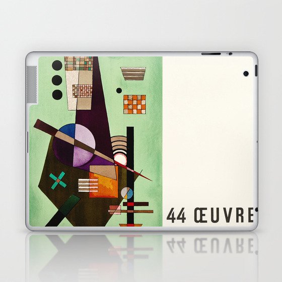 Kandinsky Exhibition poster 1957 Laptop & iPad Skin