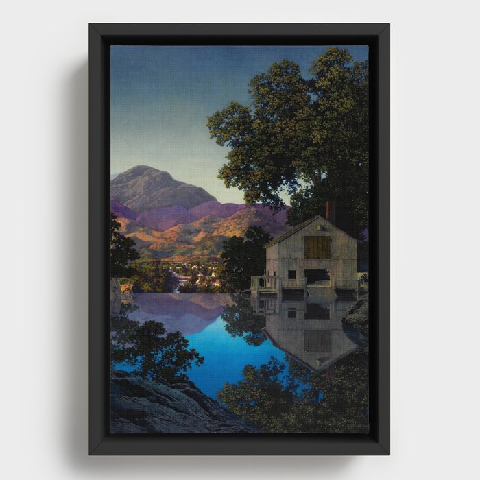 Maxfield Parrish Framed Canvas