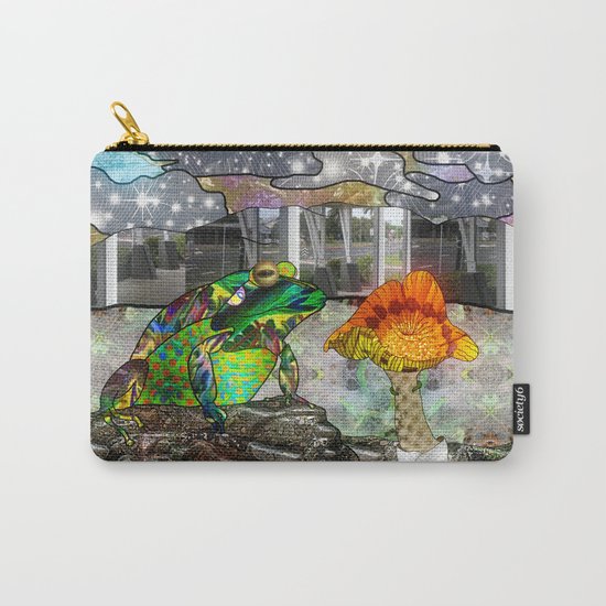 Doodlage 05 - Frog and Fungus Carry-All Pouch