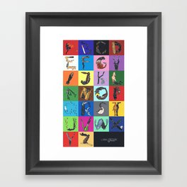 C is for Cabin Pressure Framed Art Print