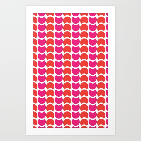 HobNobFucshia Art Print