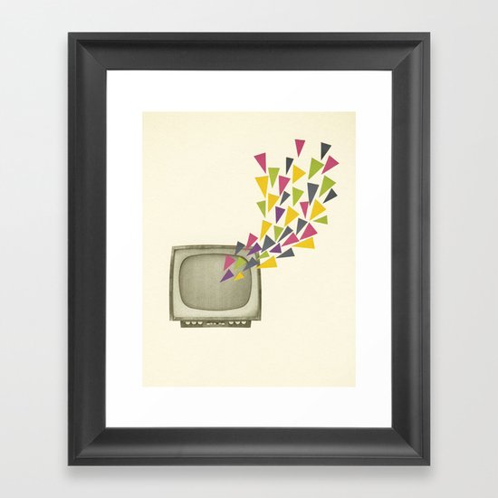 Transmission Framed Art Print