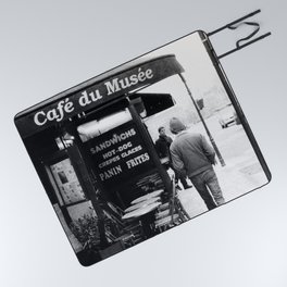 Retro Cafe, Paris Picnic Blanket