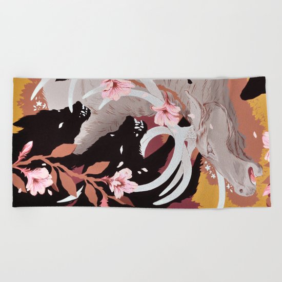 Hunted Beach Towel