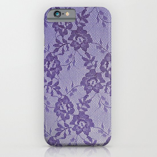 Purple lace iPhone & iPod Case
