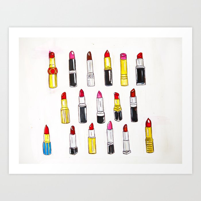 Lipstick Jungle Art Print