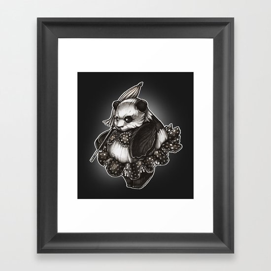 Panda's Day Off Framed Art Print