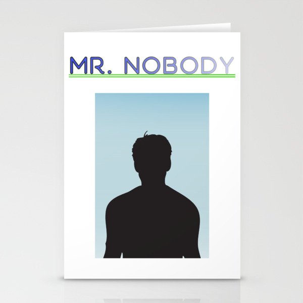 Mr. NoBody Stationery Cards