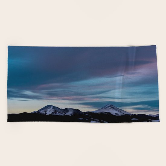 Mountains Beach Towel