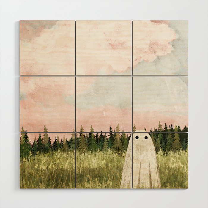 Cotton candy skies Wood Wall Art