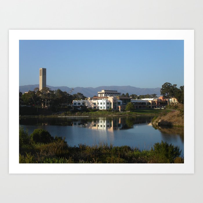 University of California, Santa Barbara (UCSB) Art Print