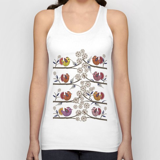 birds 1 Unisex Tank Top