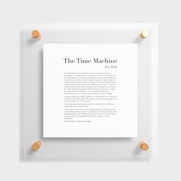 The Time Machine by H.G. Wells Floating Acrylic Print