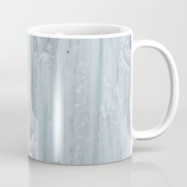 Ice Curtains and Fresh Snow Textures Coffee Mug