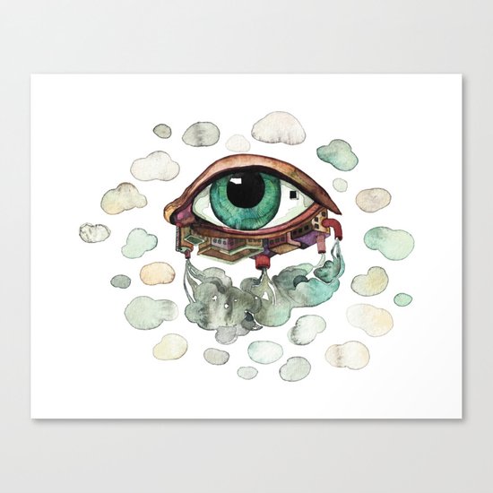 Tiny Window Canvas Print