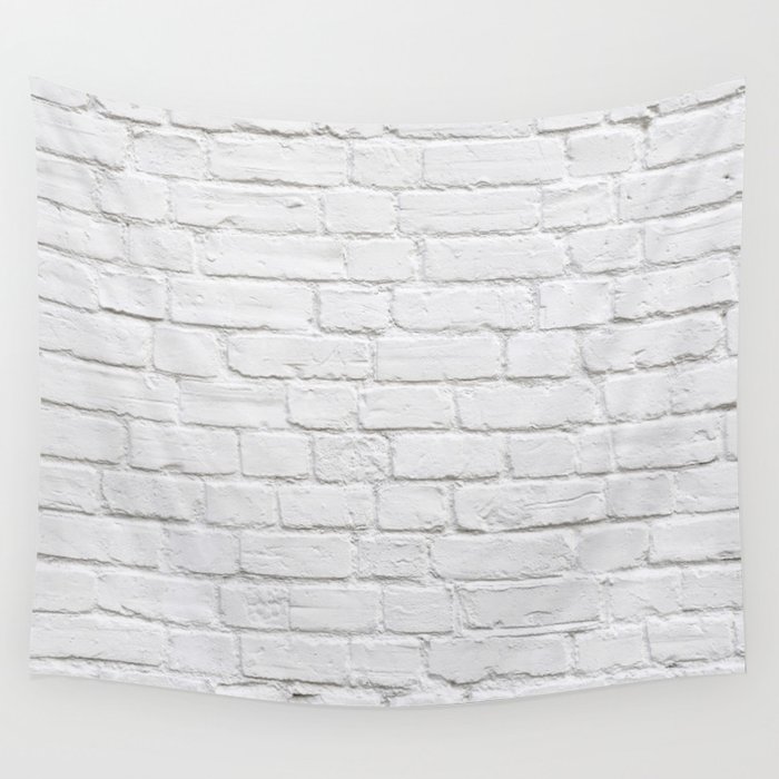 White brick store tapestry