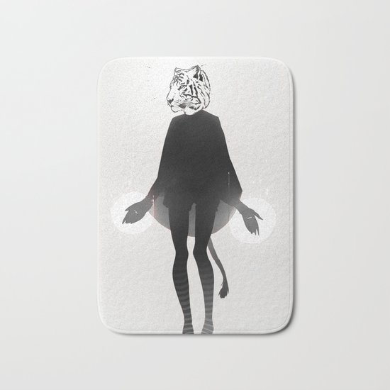 虎 Bath Mat