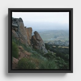 Bishop Peak Framed Canvas