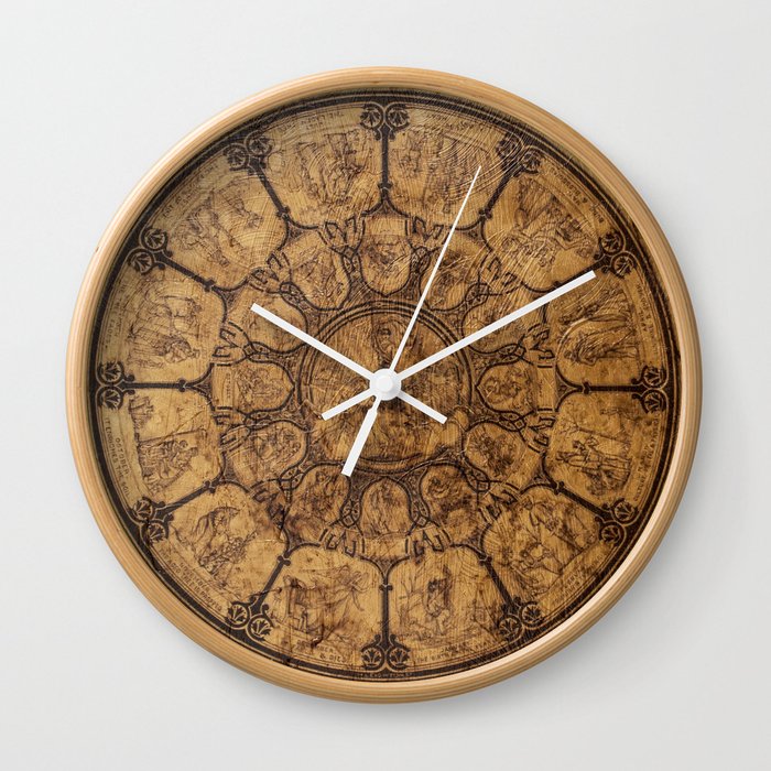 Wheel of time Wall Clock
