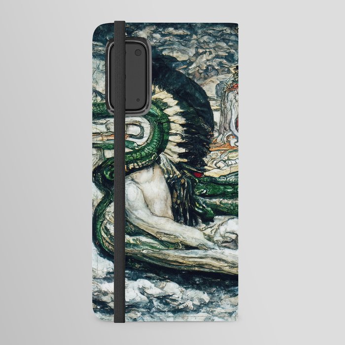 Quetzalcoatl, The Serpent God Android Wallet Case