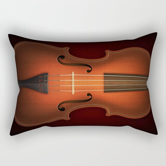 Straordinarius Stradivarius Rectangular Pillow