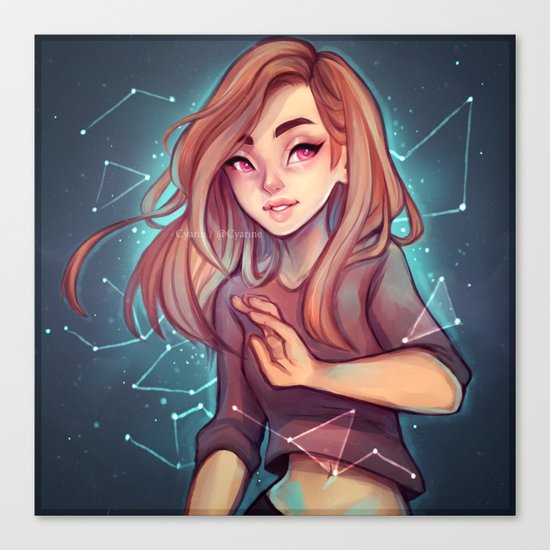 Constellations Canvas Print