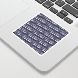 Abstract wave Pattern Sticker