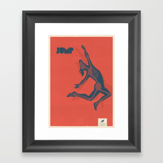 Jump Framed Art Print