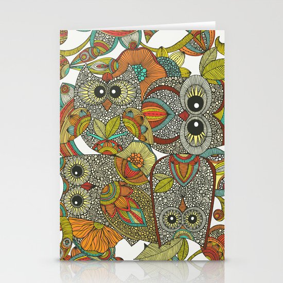 4 Owls Stationery Cards