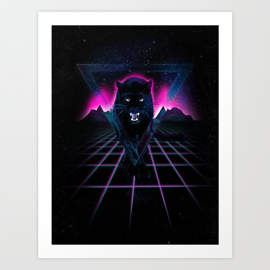 Jaguar Poster Art Print