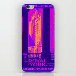 Canadian Pacific Royal York Hotel Collection iPhone Skin