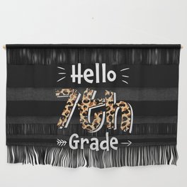 Hello 7th Grade Back To School Wall Hanging