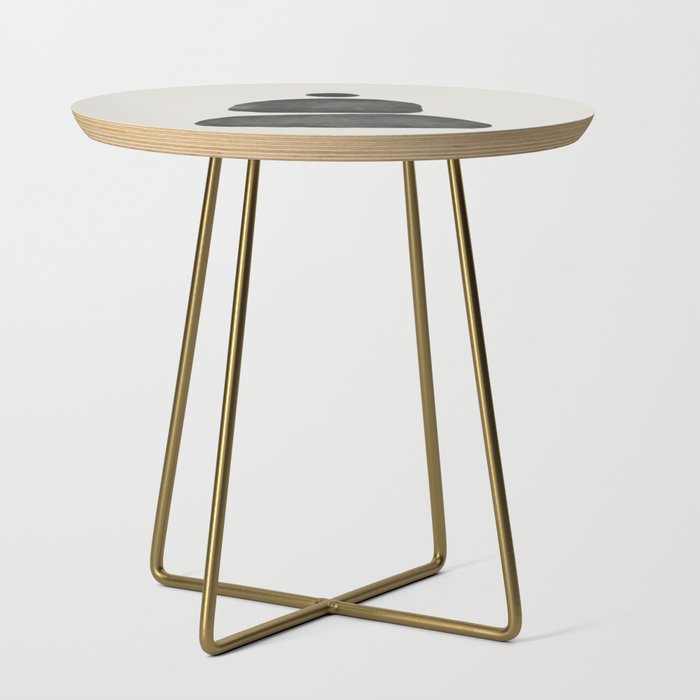 Japandi stones Side Table