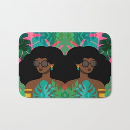 Black Girl Bath Mats For Any Bathroom Decor Style Society6
