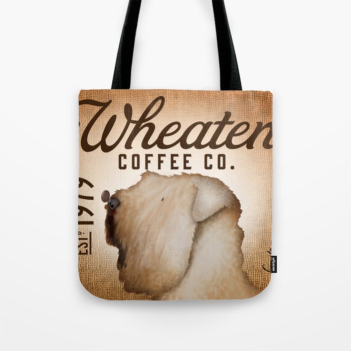 Wheaten Terrier Coffee Company Dog Coffee Artwork By Stephen