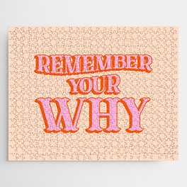 Remember Your Why Jigsaw Puzzle