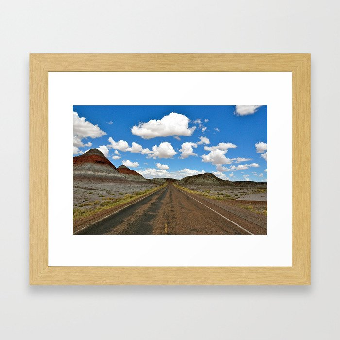 Painted Desert Framed Art Print